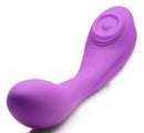 Pose Plus 10X Pulsing Bendable Silicone Vibrator showcasing its ergonomic design and silicone finish.