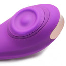 Close-up of the Pose Plus 10X Pulsing Bendable Silicone Vibrator's ergonomic design and pulsing feature.