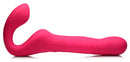 Strap U 30X Thrusting Vibrating Strapless Strap-On Pink showcasing a sleek and ergonomic design for enhanced pleasure.