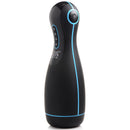Lovebotz Milker Extreme 16X Sucking Vibrating Masturbator handheld stroker with suction and vibration features.