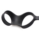 Swell 10X Inflatable Vibrating Prostate Plug with Cock Ring in body-safe silicone for enhanced prostate play.