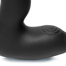 Close-up of Swell 10X Inflatable Vibrating Prostate Plug with Cock Ring showing smooth silicone design.