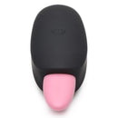 Inmi Luscious Licker 7X Silicone Licking Tongue Vibrator with a soft pink tongue for enhanced pleasure.