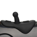 LoveBotz Bucking Saddle 10X Thrusting Sex Machine with black silicone attachment and textured surface.