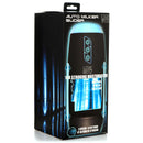 LoveBotz The Milker Slider 18X Stroking Masturbator packaging featuring controls and product details.