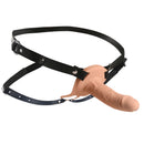 Size Matters 2 Inch Realistic Silicone Penis Sheath Light with adjustable harness for added length and girth.