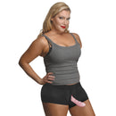 Strap U Incognito Boxer Harness with Hidden O-Ring 2XL on model, showcasing discreet design and functionality.