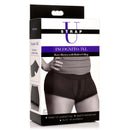 Strap U Incognito Boxer Harness with Hidden O-Ring 3XL Black packaging featuring discreet design and style.