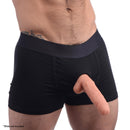Strap U Armor Mens Boxer Harness with O-Ring LXL Black featuring a 1.5 inch O-ring for added play.