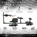 Master Series Subversion Deluxe Stockade with Sex Machine showcasing adjustable design and powerful thrusting action.