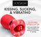 KISS ME MORE KISSING SUCKING & VIBRATING CLITORAL STIMULATOR-0