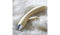 Alice Rabbit Vibrator Khaki by Svakom, a sleek silicone sex toy on a soft surface.