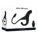 Zero Tolerance All the Bases Couples Ring & Plug Black packaging showcasing a multi-function device for couples.