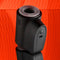 Playboy Come Along Travel-Sized Stroker with Dual Entry and 7 Speeds in Black on Red Background