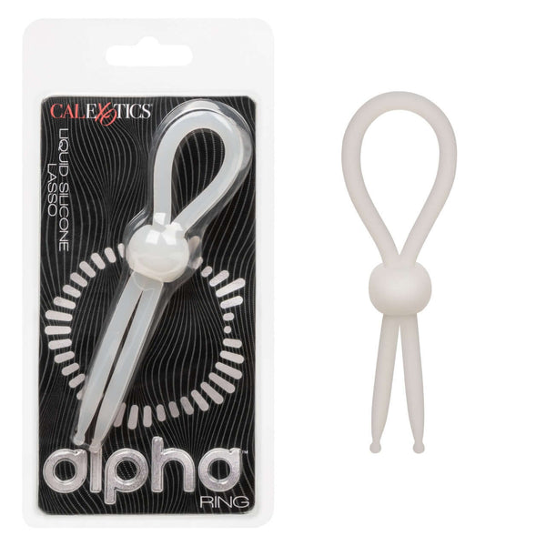 Alpha Liquid Silicone Lasso - Natural in Packaging and Unpackaged Display