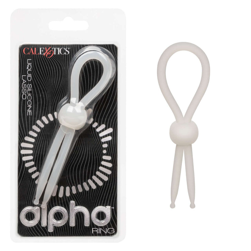 Alpha Liquid Silicone Lasso - Natural in Packaging and Unpackaged Display