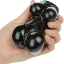 Close-up of ANIME Stroker Misty Pussy Black in hand, showcasing its textured design and soft material for optimal stimulation.