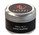 SECRET LOVERS APPLE MARTINI MINI EDIBLE MASSAGE CANDLE 1OZ-0