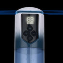 Maia Archer Blue Automatic Penis Vacuum Pump display showing measurement and control panel.