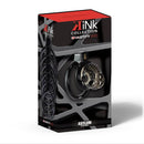 Kink Chastity Asylum Cock Cage Extra Small Clear Black packaging with product details and design.