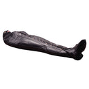 Strict Leather Premium Sleep Sack Large Black displayed, showcasing its full-body restraint design and quality leather.