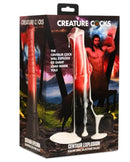 CREATURE COCKS Centaur Explosion Squirting Dildo packaging with fantasy design and lifelike features for a thrilling experience.