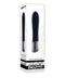 Evolved Back in Black Petite Vibrator - sleek black design with chrome tip, boxed packaging, 10 speeds and patterns, waterproof, USB rechargeable