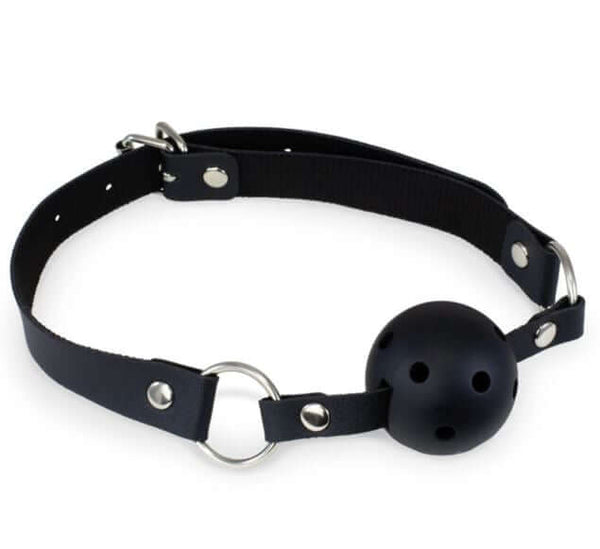 KINK CURIOUS BALL GAG & NIPPLE CLAMPS SET BLACK-0