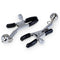 KINK CURIOUS BALL GAG & NIPPLE CLAMPS SET BLACK-1