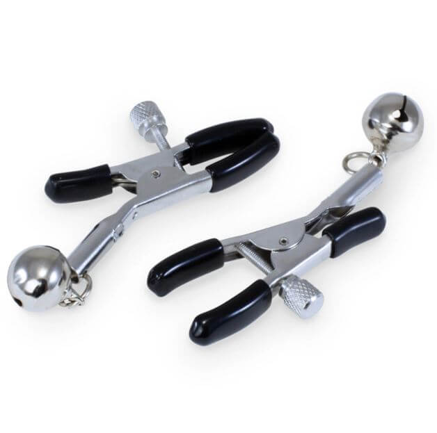 KINK CURIOUS BALL GAG & NIPPLE CLAMPS SET BLACK-1