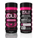 Zolo The Girlfriend Cup Male Masturbator Pink packaging showcasing its unique design and features for solo pleasure.