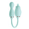 Blaze Exciter Vibe Aqua USB rechargeable dual stimulator with 10 vibrating functions and tongue-mimicking clitoral stimulator.