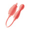 Blaze Exciter Vibe Coral dual stimulator with 10 dynamic vibrating functions by Nasstoys, USB rechargeable, in coral color.