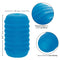 Pop Sock!™ Ribbed Blue reversible masturbator with textured interior for added sensations and open-ended design for easy cleaning.