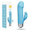 Glam Deluxe Mini Rabbit Blue – Dual stimulation mini massager with sleek design and powerful features for pleasure on-the-go.