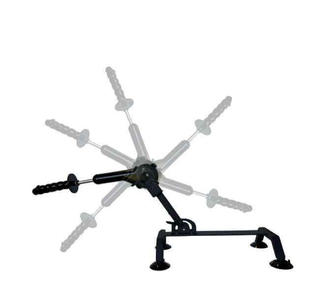 Fetish Fantasy Body Dock Pro Sex Machine with adjustable thrusting power and multi-speed control in black.