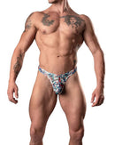 YOUR LACE OR MINE JOCK RED WHITE & BLUE L/XL-1