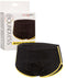 Boundless Black & Yellow Brief Harness S/M with discreet design and functional features displayed with packaging