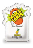 SMACK Tarts Pineapple Lickable Lube 3 ml packaging, featuring tart flavors and vibrant design.
