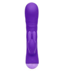 Extra Thicc Chubby Deep Thrust Bunny Rabbit Vibrator Purple in a vibrant purple color with flickering ears for pleasure.