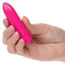 Hand holding Turbo Buzz™ Classic Bullet Pink 10-function compact powerful vibrator