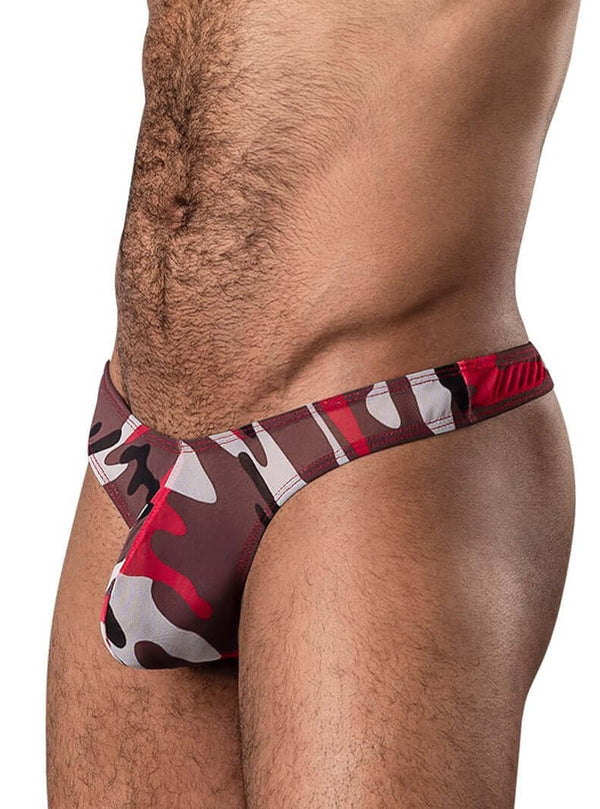 CUMOUFLAGE BONG THONG RED S/M-0
