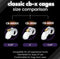 Classic CB-X cages size comparison chart showing differences between CB-6000S, CB-3000, and CB-6000 with respective cage sizes.