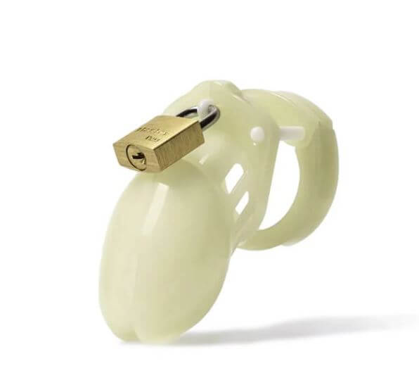 Glow-in-the-Dark CB-6000S Chastity Cage Kit with Lock for Locktober 2024 Edition