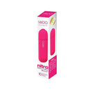 VeDo Nitro Bullet Vibrator 3.25 inch Pink packaging showcasing the vibrant design and features of the product.