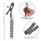 Euphoria Chain Nipple Clamps - Adjustable with soft padded tips and dual chains for heightened sensation and pleasure.
