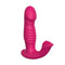 Vesper Multi-Function Vibe in pink, showcasing its sleek design and textured surface for enhanced pleasure.