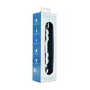 Clarity Elysian Serenade Glass Dildo in stylish packaging showcasing sleek design and features.