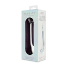 Clarity Heras Halo Glass Dildo premium borosilicate glass packaging for pelvic pleasure.