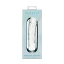 Clarity Seraphic Rapture Glass Dildo packaging showcasing the elegant design and premium glass material.